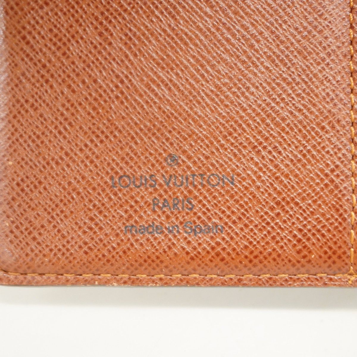 Louis Vuitton Wallet Monogram Porte-Monnaie Vier Viennois Brown — view 4