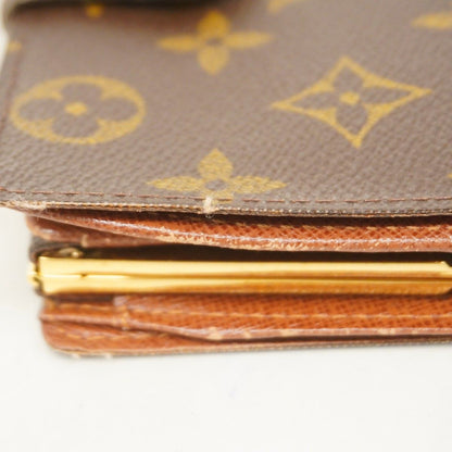 Louis Vuitton Wallet Monogram Porte-Monnaie Vier Viennois Brown — view 6