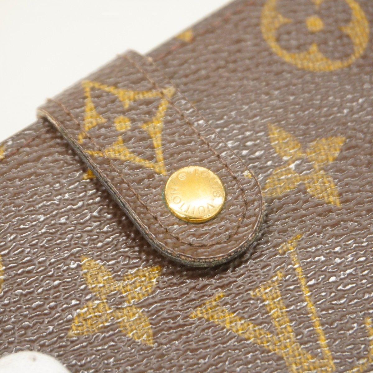 Louis Vuitton Wallet Monogram Porte-Monnaie Vier Viennois Brown — view 7