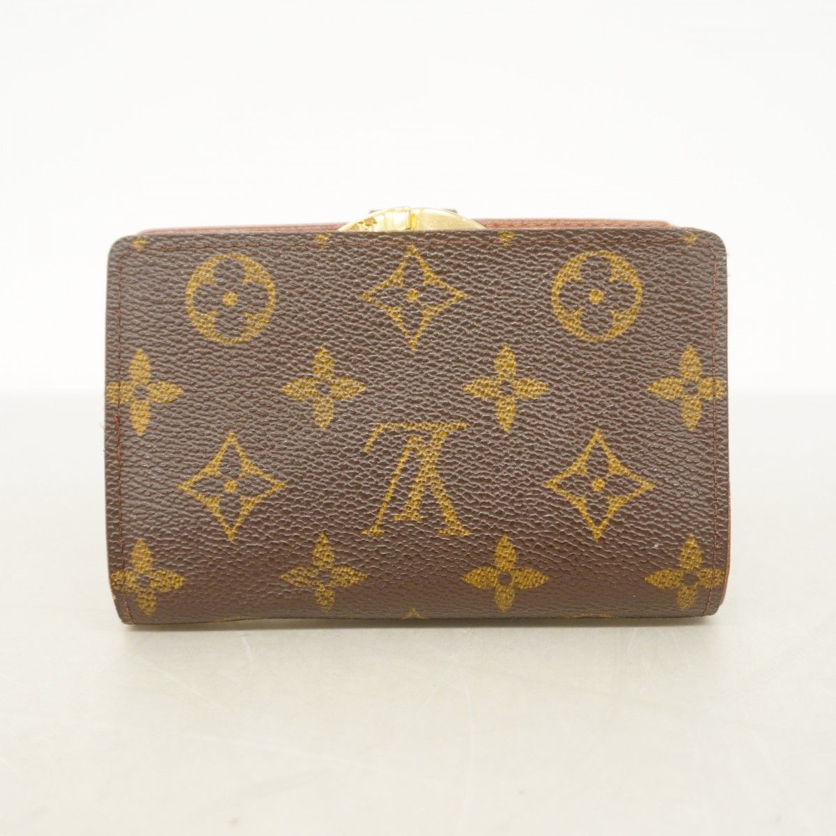 Louis Vuitton Wallet Monogram Porte-Monnaie Vier Viennois Brown — view 8