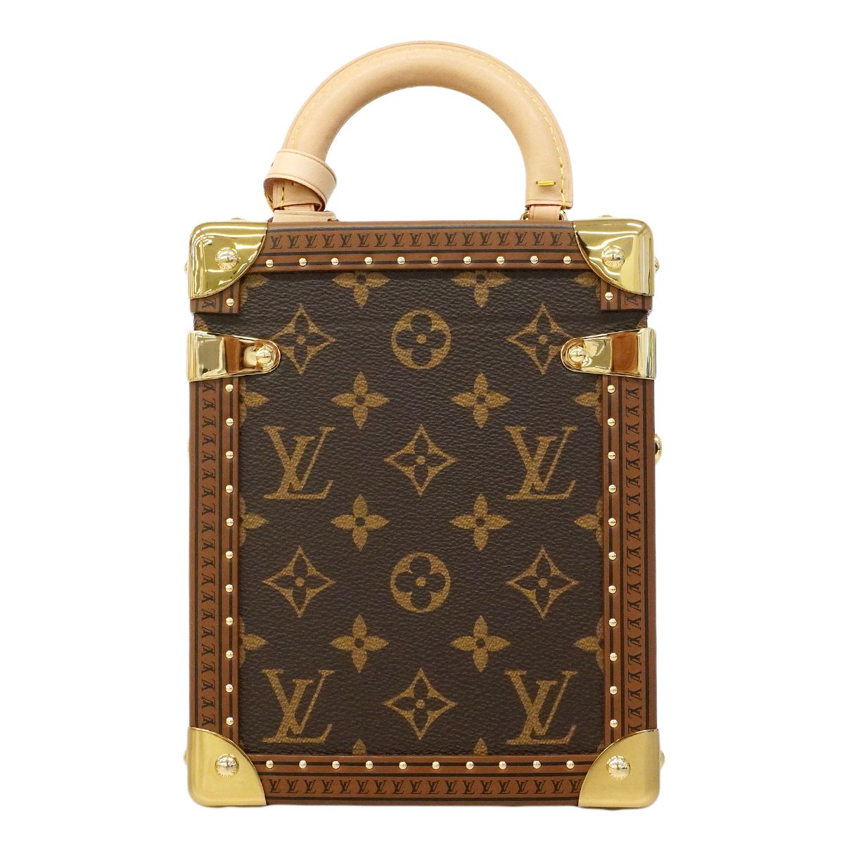 Louis Vuitton Handbag Monogram Camera Box Brown 2-Way — view 8
