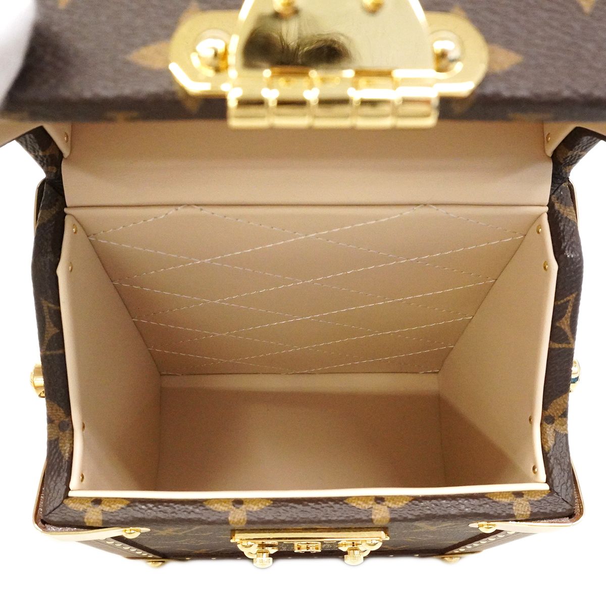 Louis Vuitton Handbag Monogram Camera Box Brown 2-Way — view 4