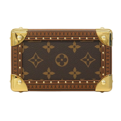 Louis Vuitton Handbag Monogram Camera Box Brown 2-Way — view 3