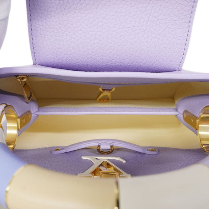 Louis Vuitton Handbag Taurillon Capucines BB Purple 2-Way — view 4