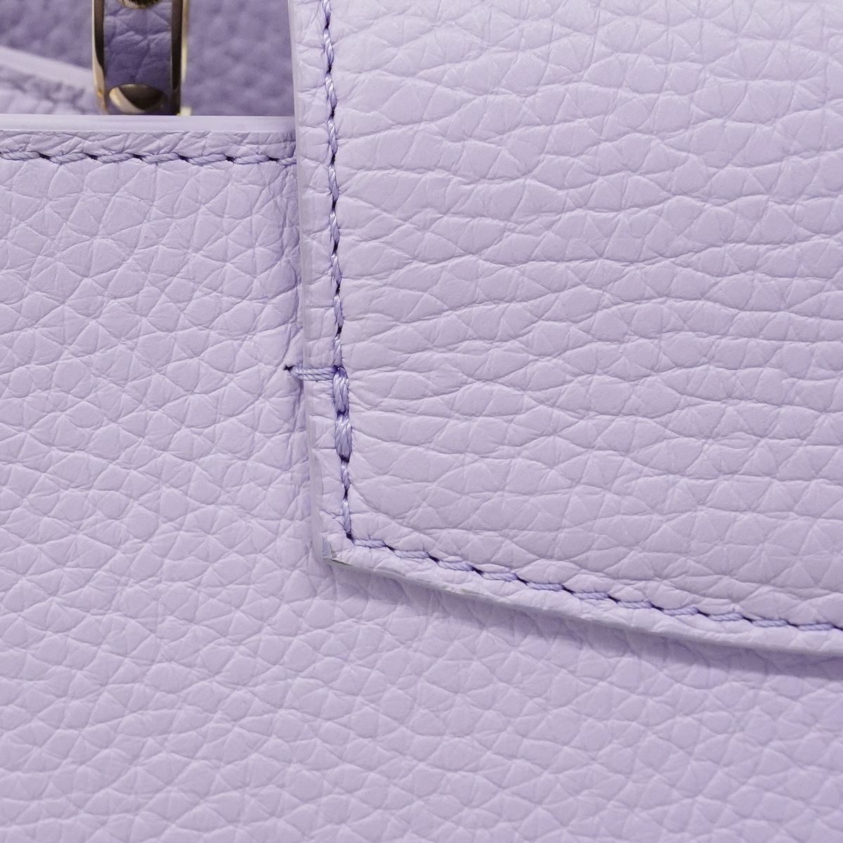 Louis Vuitton Handbag Taurillon Capucines BB Purple 2-Way — view 8
