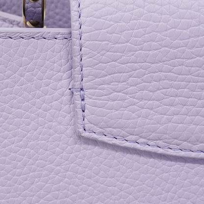 Louis Vuitton Handbag Taurillon Capucines BB Purple 2-Way — view 8