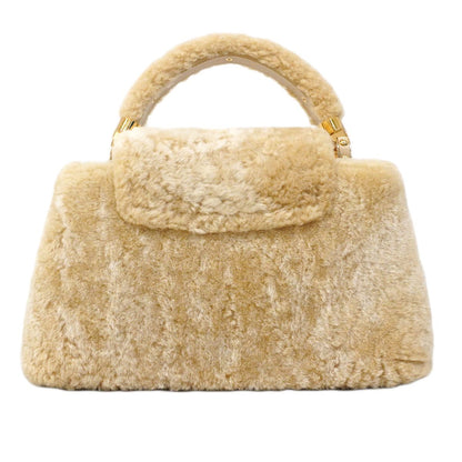 Louis Vuitton Handbag Capucines Ewmini Cream 2-Way — view 8