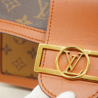 Louis Vuitton Shoulder Bag Monogram Reverse Dauphine Brown — view 8