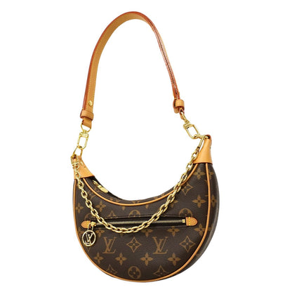 Louis Vuitton Handbag Monogram Loop Brown 2-Way