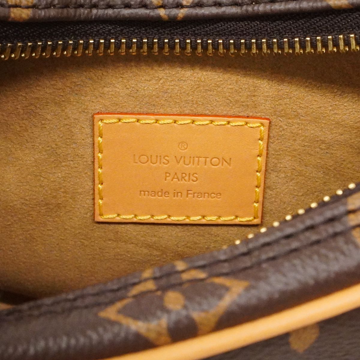 Louis Vuitton Handbag Monogram Loop Brown 2-Way — view 5