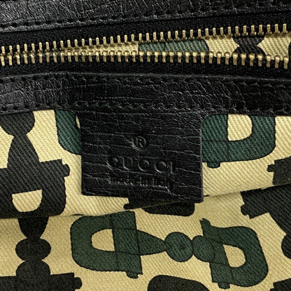 Gucci Tote GG Canvas Sherry Line Black Gold — view 5