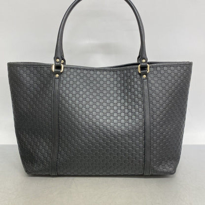 Gucci Tote Micro Guccissima Leather Black Gold — view 9