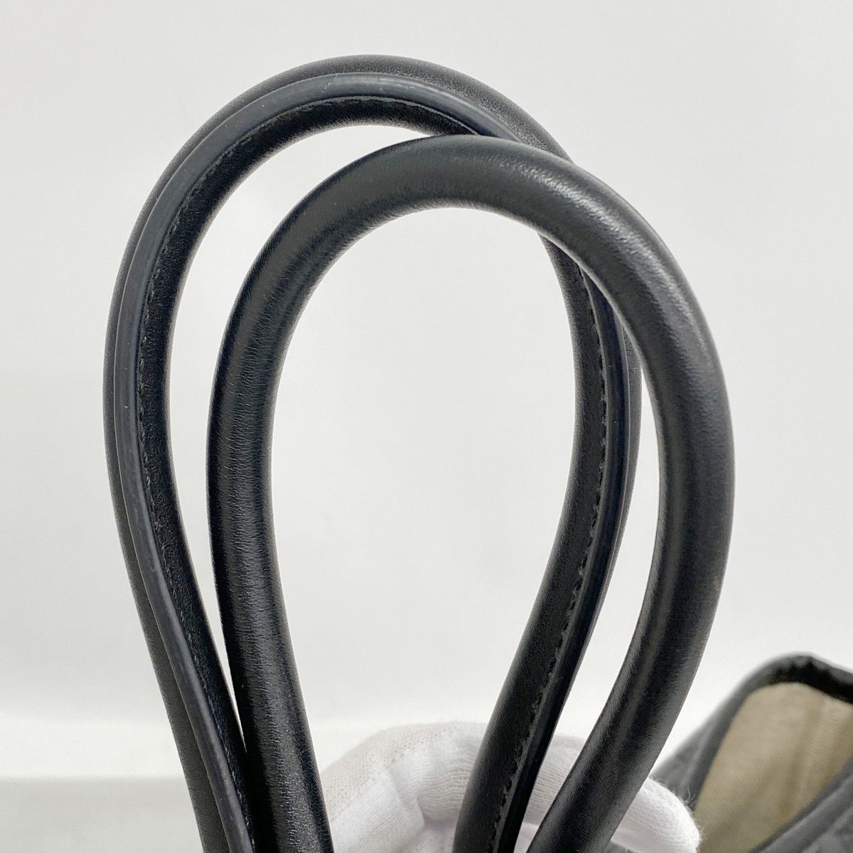 Gucci Tote Micro Guccissima Leather Black Gold — view 8