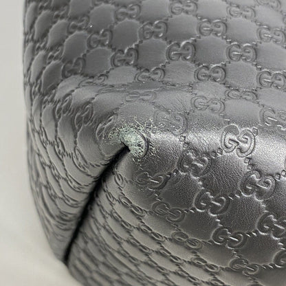 Gucci Tote Micro Guccissima Leather Black Gold — view 6