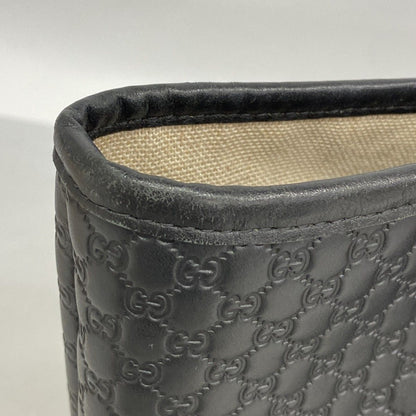 Gucci Tote Micro Guccissima Leather Black Gold — view 7