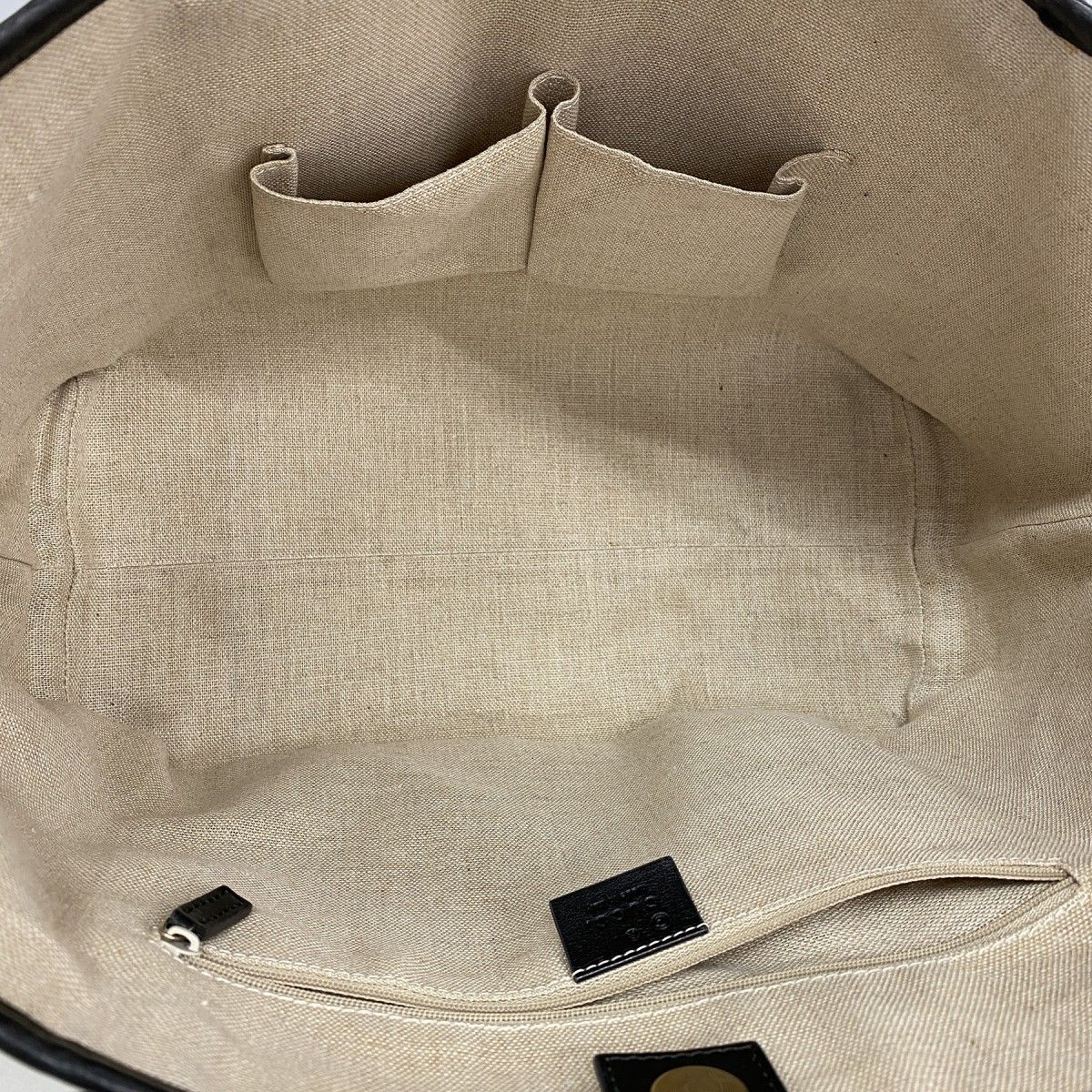 Gucci Tote Micro Guccissima Leather Black Gold — view 4