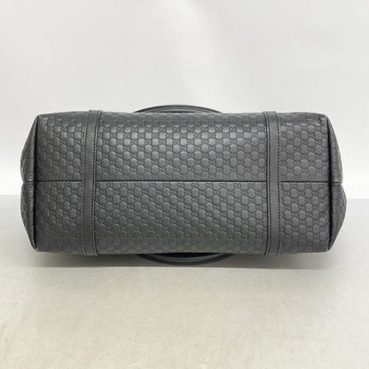 Gucci Tote Micro Guccissima Leather Black Gold — view 3