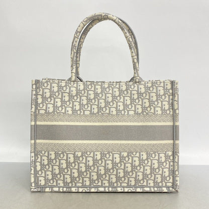Dior Tote Trotter Book Canvas Gray — view 9