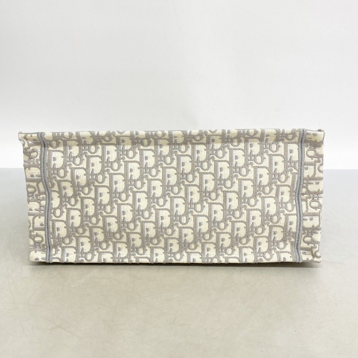 Dior Tote Trotter Book Canvas Gray — view 3