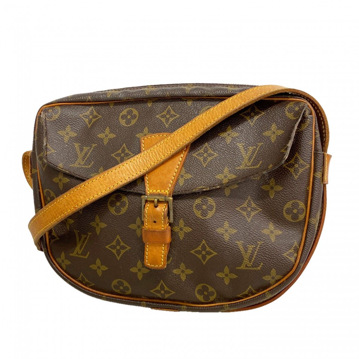 Louis Vuitton Shoulder Bag Monogram Jeune Fille GM Brown