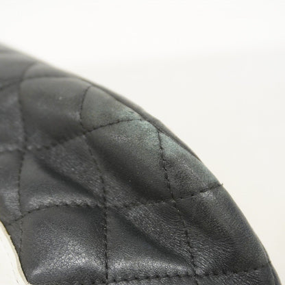 Chanel Tote Cambon Lambskin Black White Silver — view 7