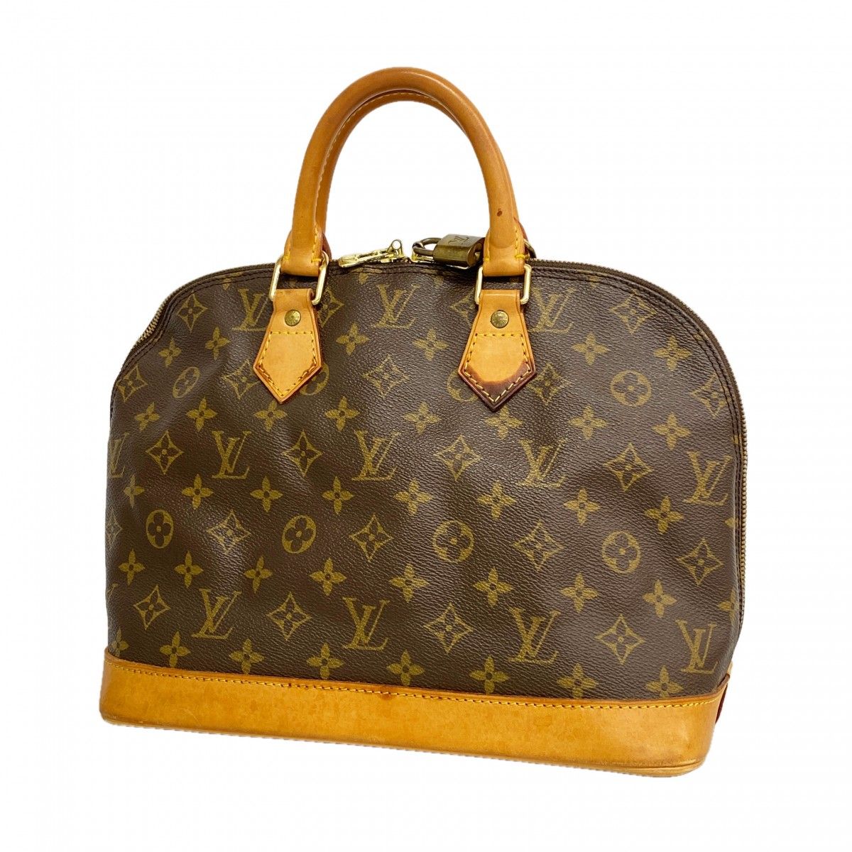 Louis Vuitton Handbag Monogram Alma Brown
