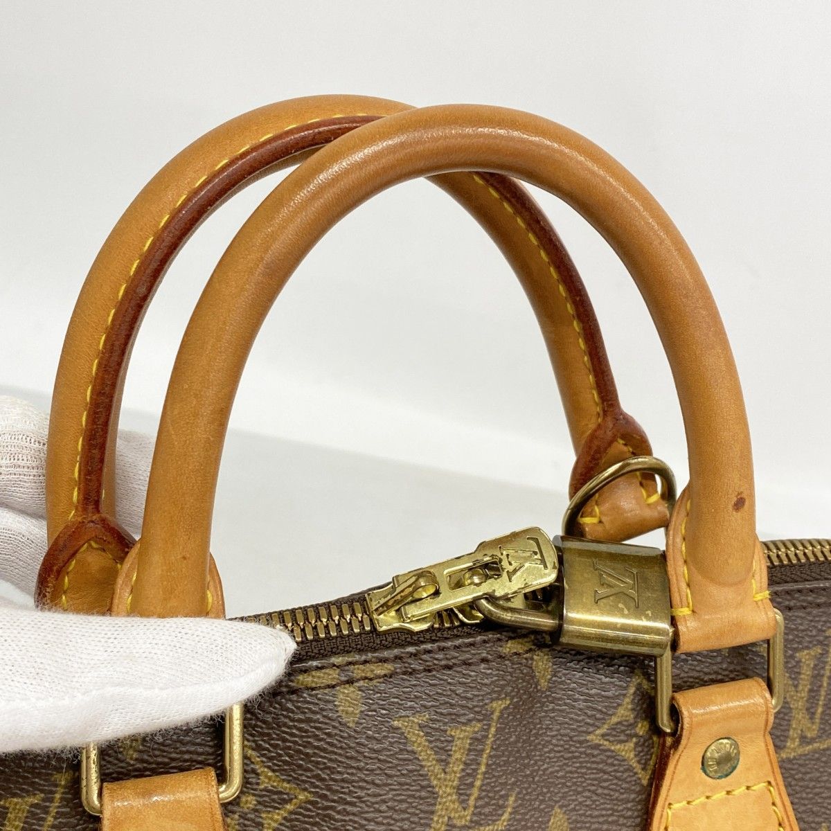 Louis Vuitton Handbag Monogram Alma Brown — view 9