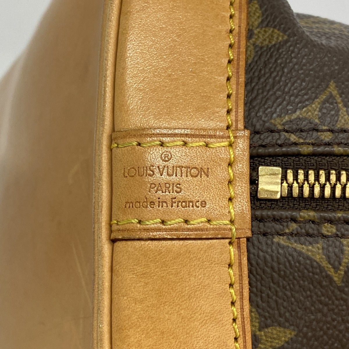 Louis Vuitton Handbag Monogram Alma Brown — view 5