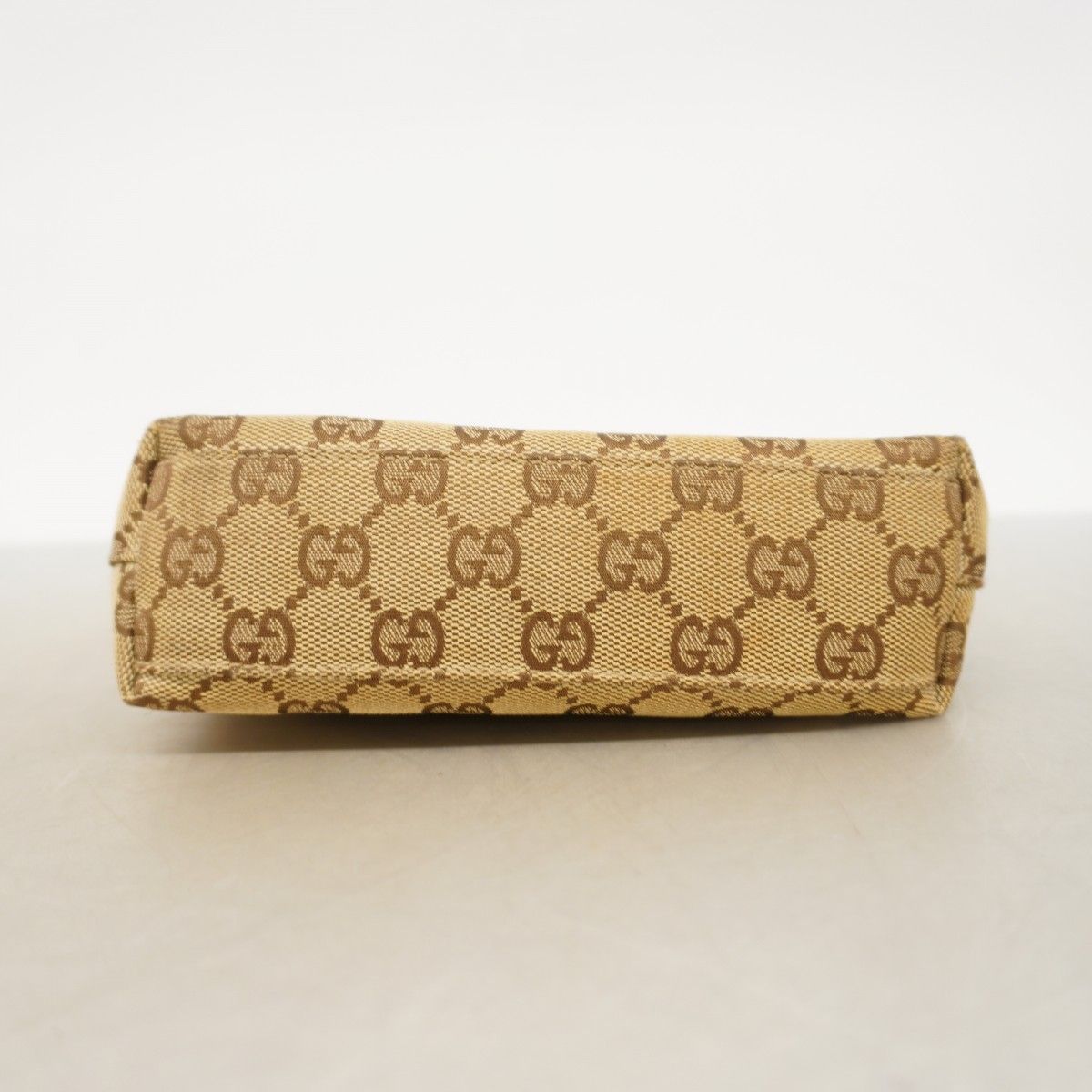 Gucci Waist Bag GG Canvas Brown Silver — view 3