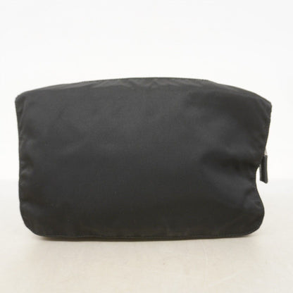 Prada Shoulder Bag Tessuto Nylon Black Silver — view 7