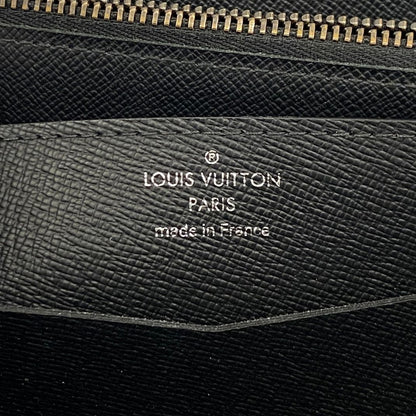 Louis Vuitton Wallet Monogram Eclipse Zippy XL Black Gray — view 5