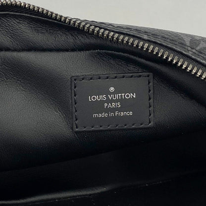 Louis Vuitton Pouch Monogram Eclipse Trousse Toilette PM Black Gray — view 5