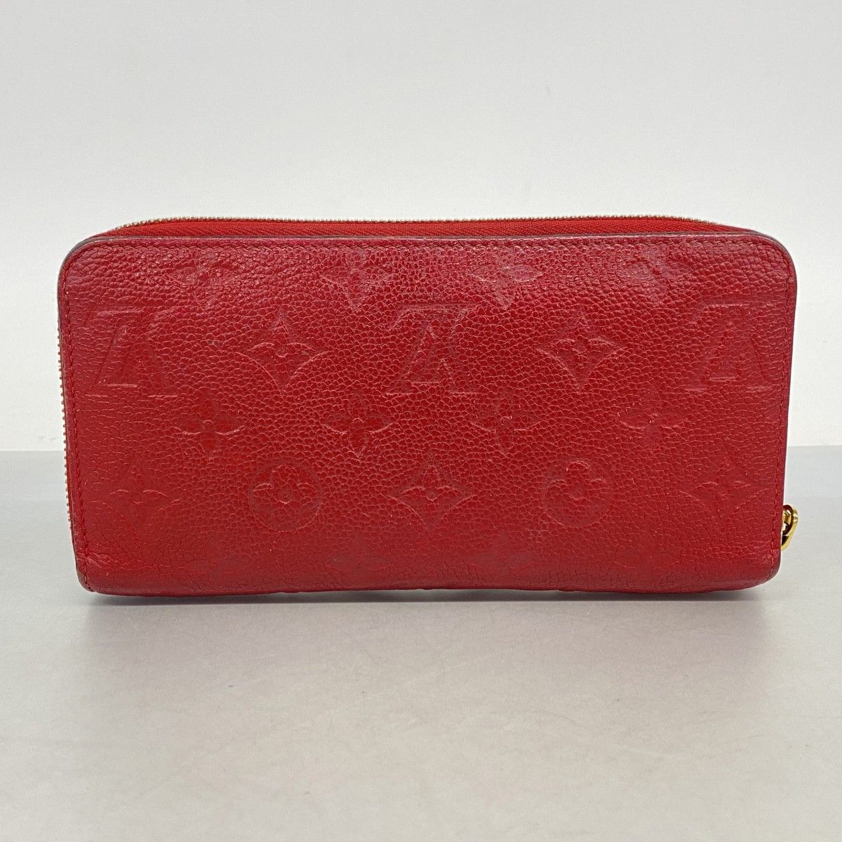 Louis Vuitton Wallet Monogram Empreinte Zippy Scarlet — view 9