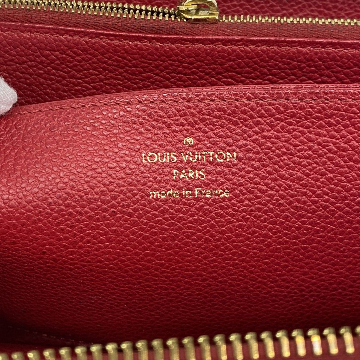 Louis Vuitton Wallet Monogram Empreinte Zippy Scarlet — view 4