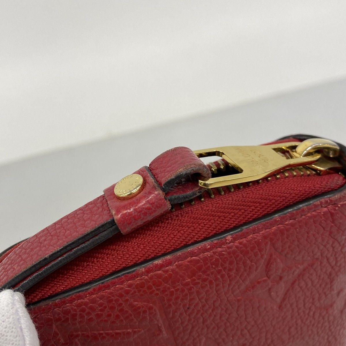 Louis Vuitton Wallet Monogram Empreinte Zippy Scarlet — view 8