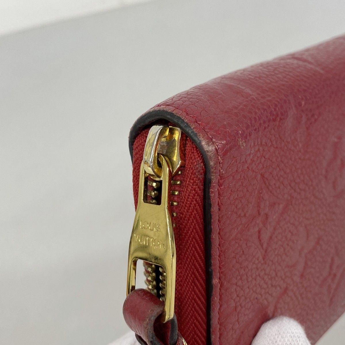 Louis Vuitton Wallet Monogram Empreinte Zippy Scarlet — view 6