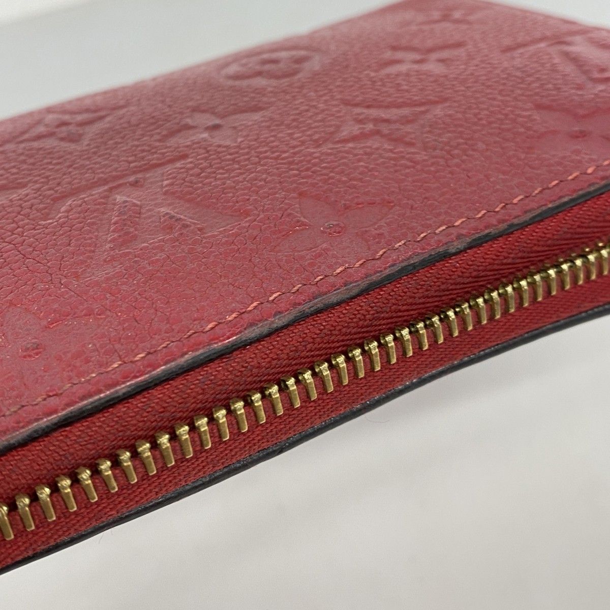 Louis Vuitton Wallet Monogram Empreinte Zippy Scarlet — view 7