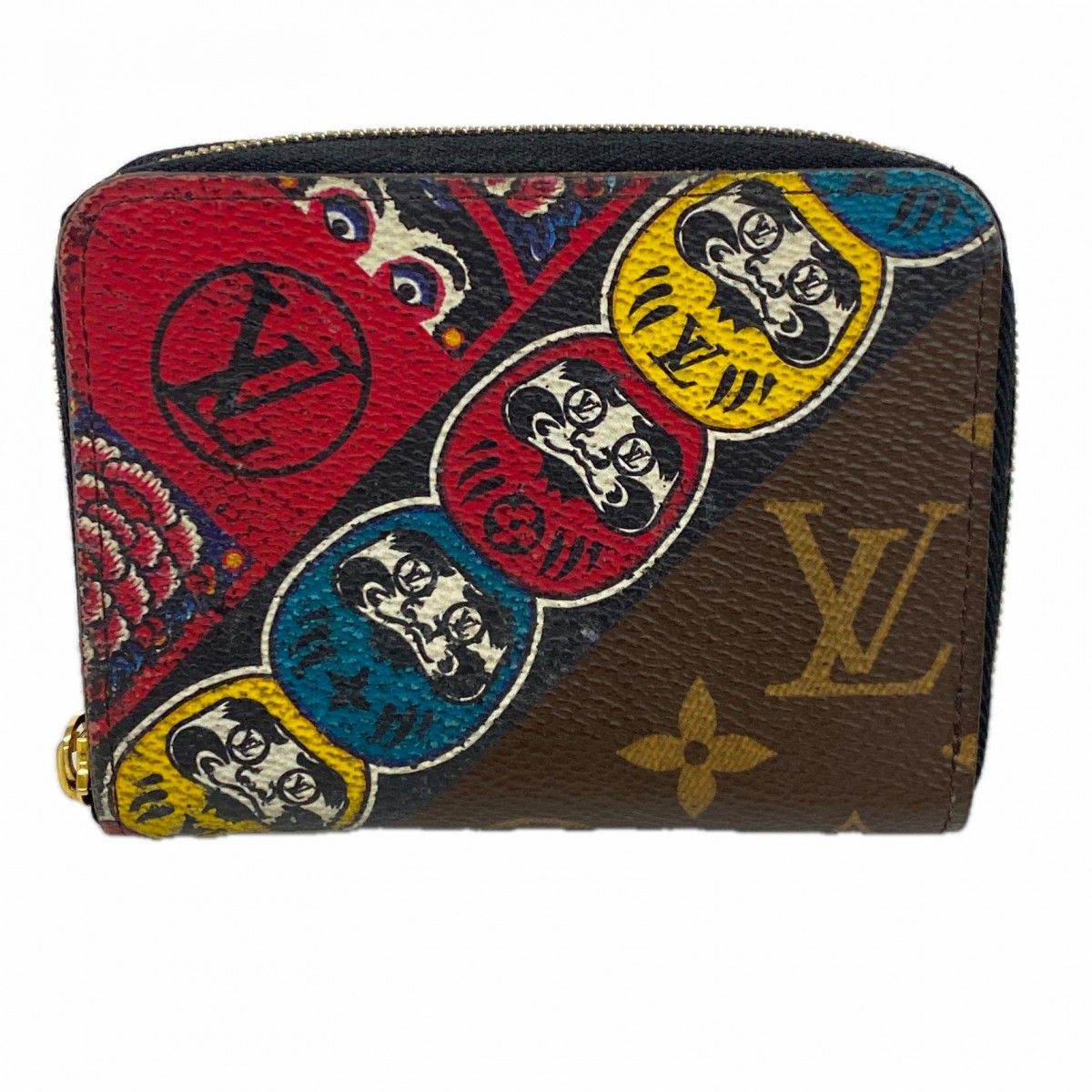 Louis Vuitton Coin Case Monogram Kansai Yamamoto Collaboration Zippy Purse