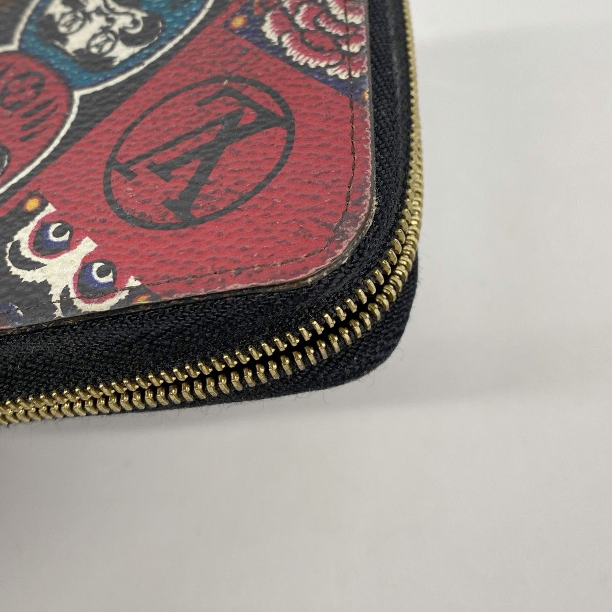 Louis Vuitton Coin Case Monogram Kansai Yamamoto Collaboration Zippy Purse — view 5