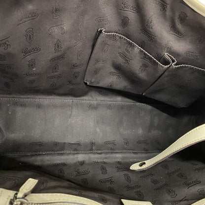 Gucci Tote Guccissima GG Twins Leather Beige Gold Silver — view 4