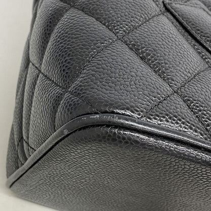 Chanel Tote Reissue Caviar Leather Black Gold — view 6