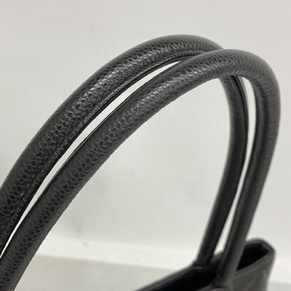 Chanel Tote Reissue Caviar Leather Black Gold — view 8