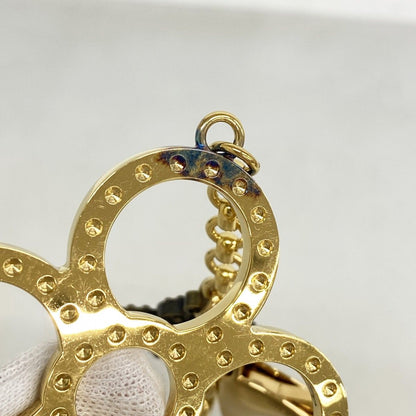 Louis Vuitton Key Holder Charm Bijou Sac Gold Silver — view 3