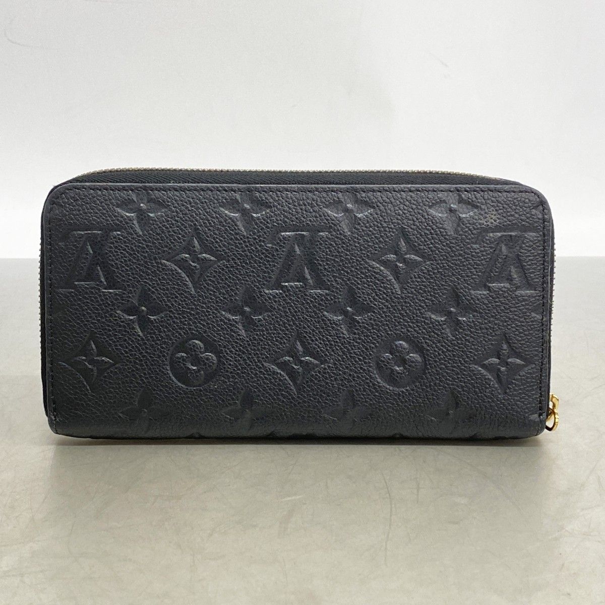Louis Vuitton Wallet Monogram Empreinte Zippy Noir — view 8