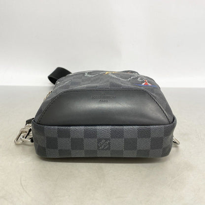 Louis Vuitton Belt Bag Damier Graphite Avenue Black Gray — view 3