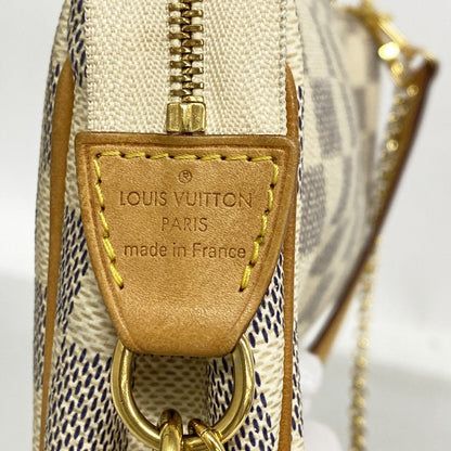 Louis Vuitton Handbag Damier Azur White 2-Way — view 5