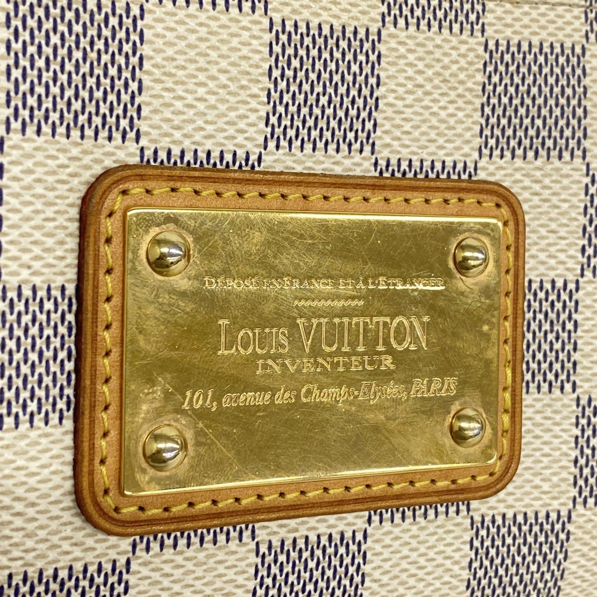 Louis Vuitton Handbag Damier Azur White 2-Way — view 7