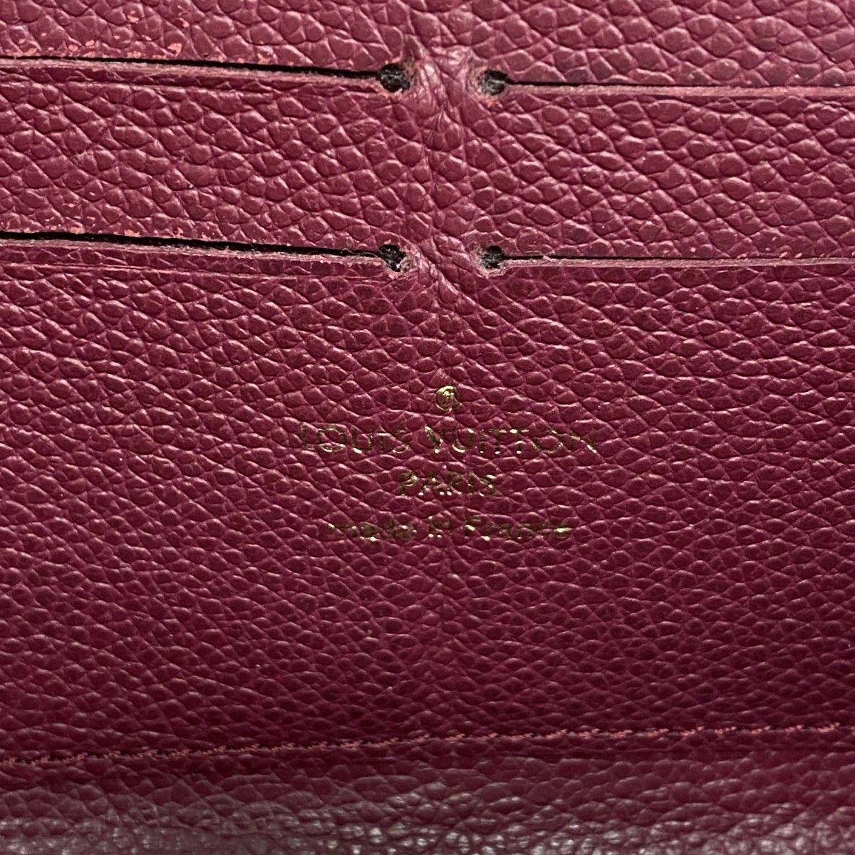 Louis Vuitton Wallet Monogram Empreinte Zippy Aurore — view 4