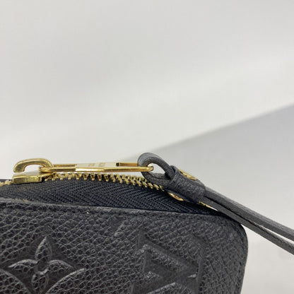 Louis Vuitton Wallet Monogram Empreinte Zippy Noir — view 8