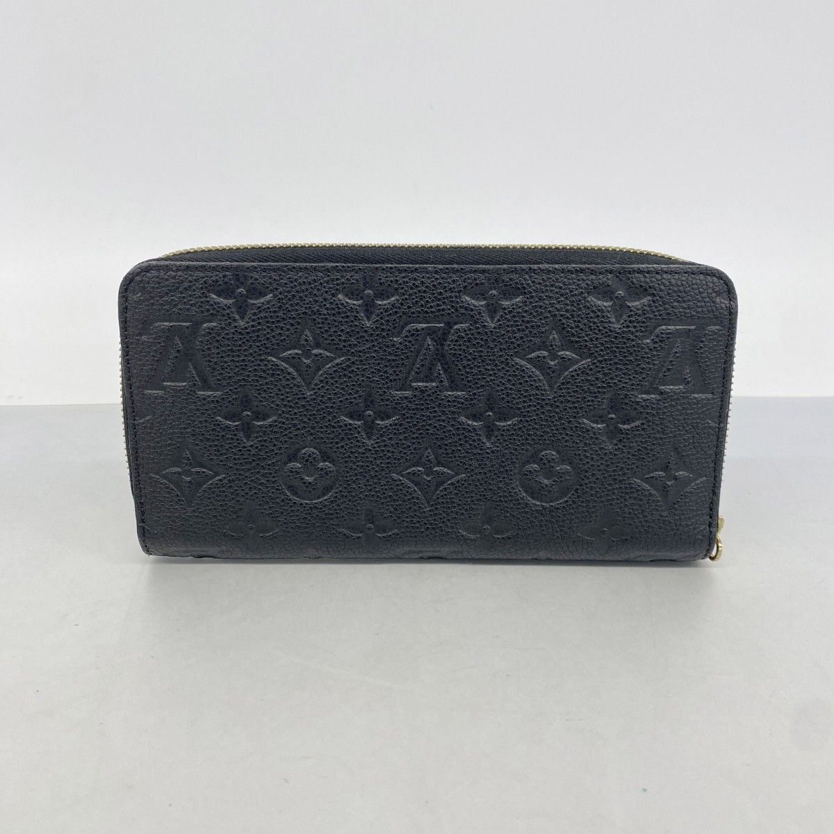 Louis Vuitton Wallet Monogram Empreinte Zippy Noir — view 9